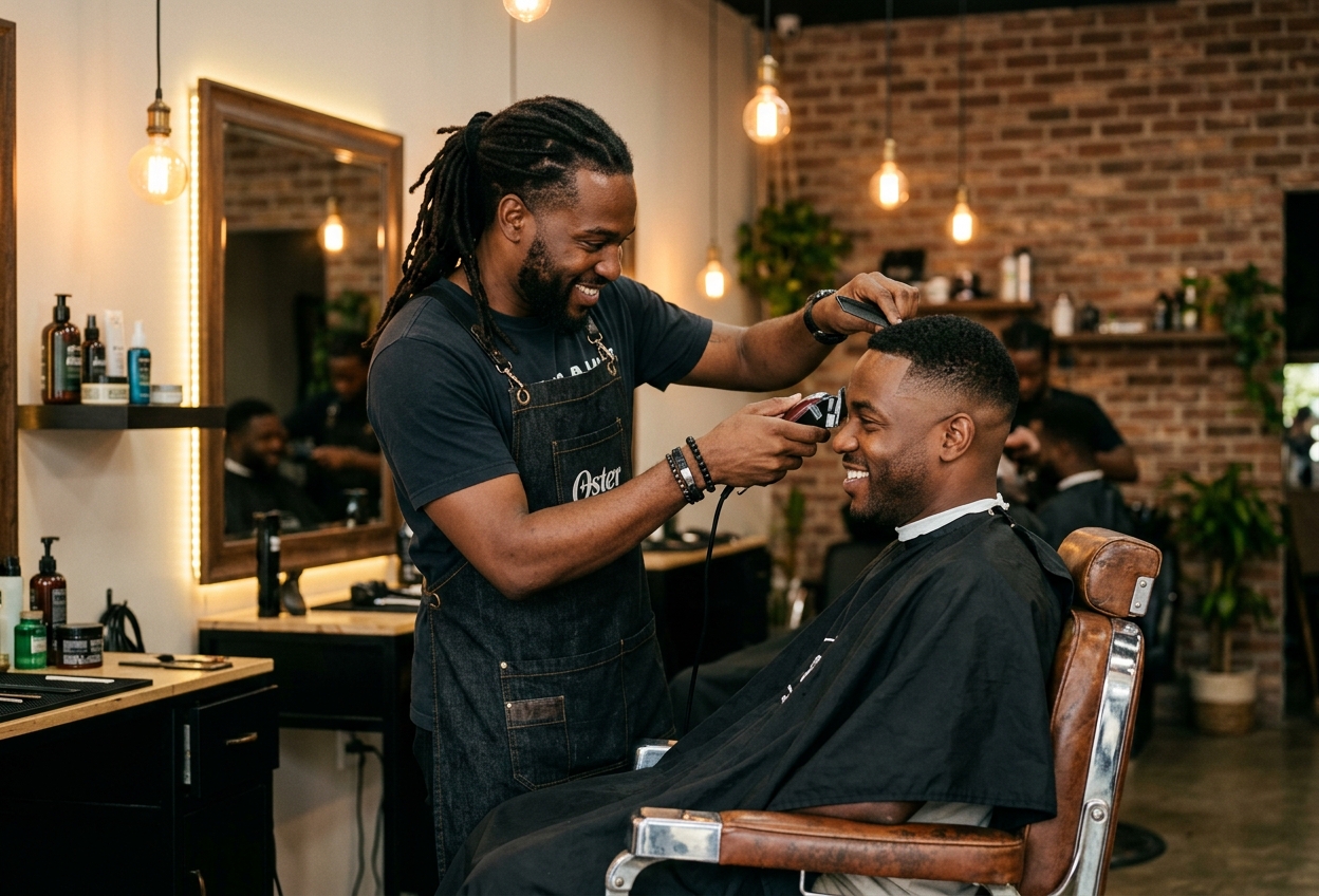 Featured SMART pro — Black Jamaican barber